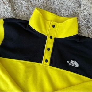 THE NORTH FACE TKA GLACIER SNAP-NECK PULLOVER